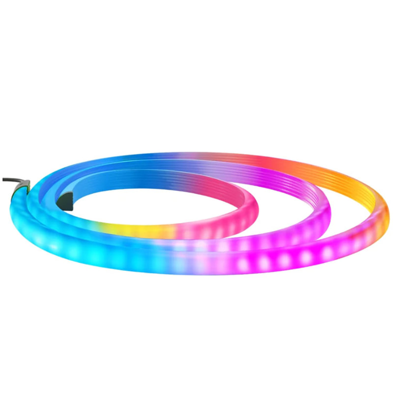 لامپ هوشمند ریسه‌ای GoVee RGBIC Neon Rope برای تلویزیون تا ۷۵ اینچ