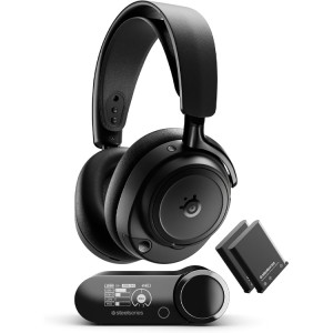 خرید هدست گیمینگ بی‌سیم SteelSeries Arctis Nova Elite - سیاه