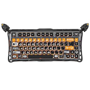 خرید کیبورد گیمینگ بی‌سیم GravaStar Mercury K1 Pro - نسخه ویژه CyberFlare
