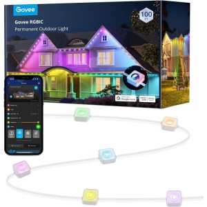 خرید لامپ هوشمند GoVee RGBIC Permanent Outdoor Lights - طول ۳۰ متر