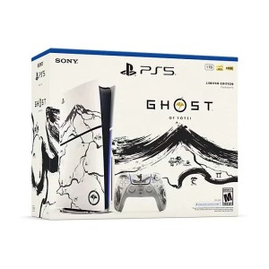 قیمت و خرید پلی استیشن 5 اسلیم دیسک خور - نسخه Ghost of Yotei سیاه