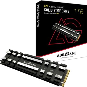 خرید اس اس دی Addlink ADDGAME A93 با هیت سینک - ظرفیت 1 ترابایت