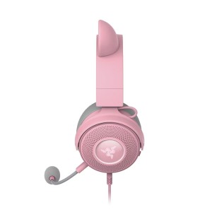 خرید هدست گیمینگ بی‌سیم Razer Kraken Kitty V2 Pro - صورتی