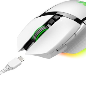 خرید موس بی‌سیم Razer Basilisk V3 Pro - سفید