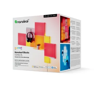 خرید لامپ هوشمند Nanoleaf Blocks Starter Kit - پک ۱۰ تایی
