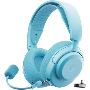 هدست گیمینگ بی‌سیم SteelSeries Arctis Nova 3P - رنگ Aqua