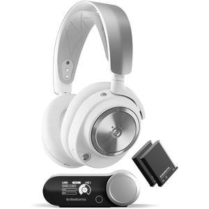 خرید هدست بی‌سیم SteelSeries Arctis Nova Pro - سفید