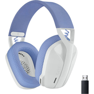 خرید هدست گیمینگ بی‌سیم Logitech G435 - نسخه Off White and Lilac