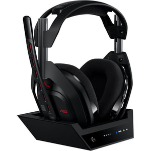 خرید هدست بی‌سیم Astro A50 LIGHTSPEED Gen 5 با بیس شارژ و اتصال بی‌سیم - سیاه