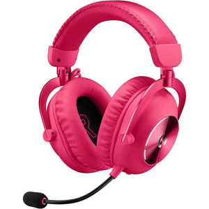 خرید هدست گیمینگ بی‌سیم Logitech G Pro X 2 Lightspeed - صورتی