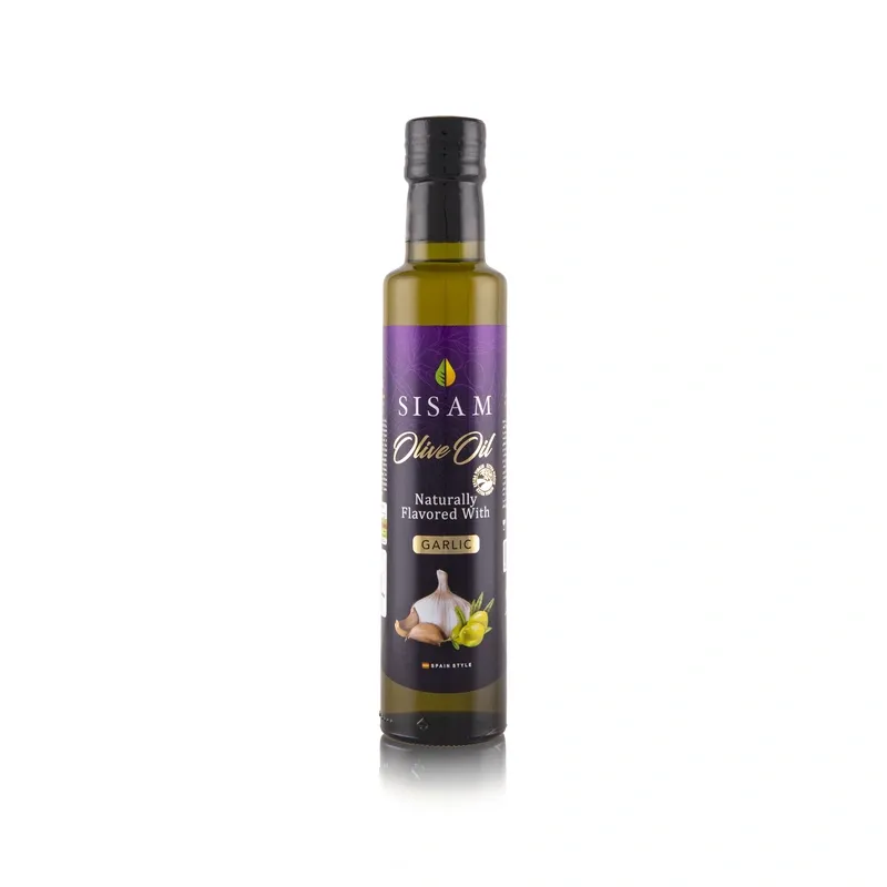 روغن زیتون خوراکی با طعم سیر سی سام ۲۲۵ گرم