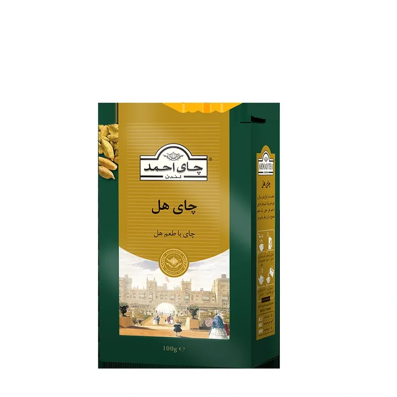 چای سیاه احمد با طعم هل ۱۰۰ گرم