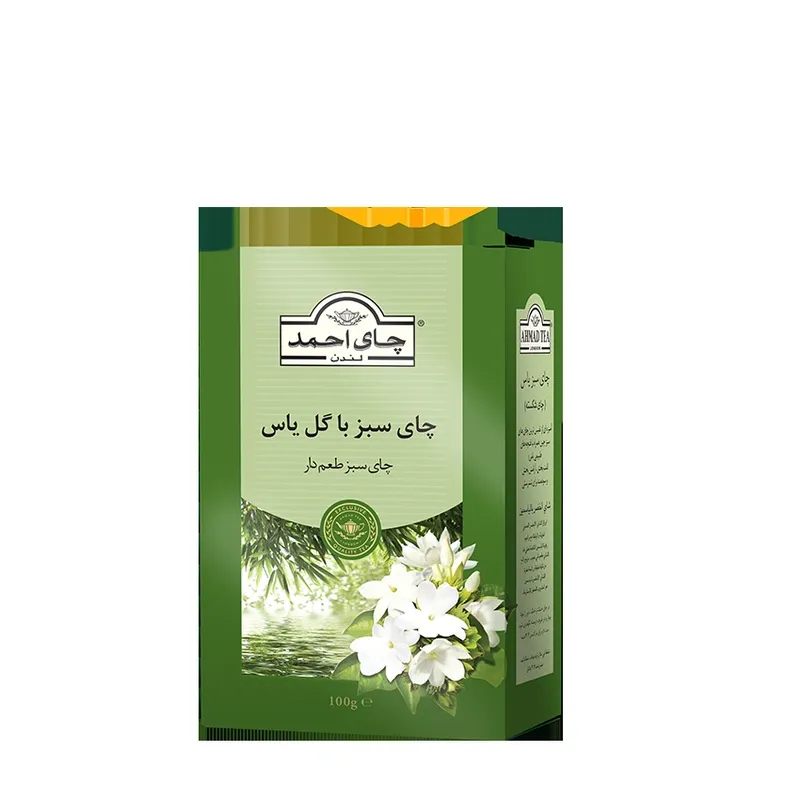 چای سبز با گل یاس احمد ۱۰۰ گرمی