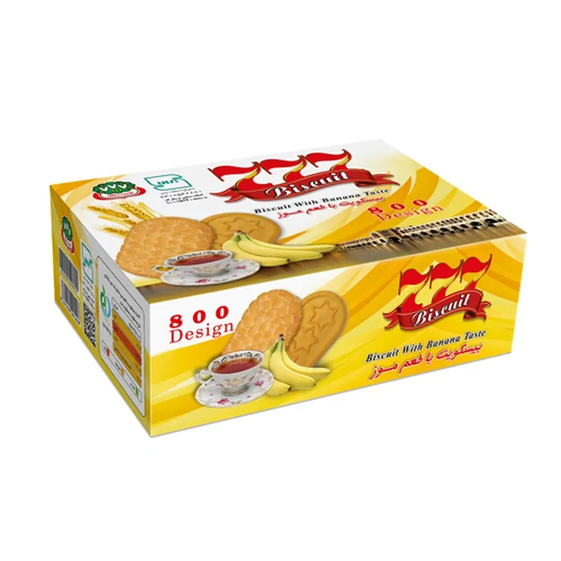 بیسکویت موزی ۷۷۷ طرح ۸۰۰