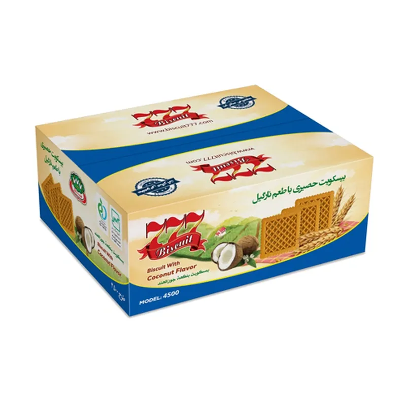 بیسکویت نارگیلی حصیری 777