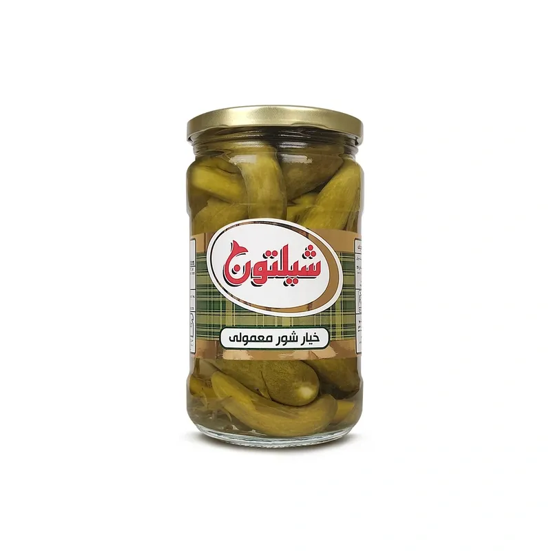 خیارشور درجه یک شیلتون 660 گرمی
