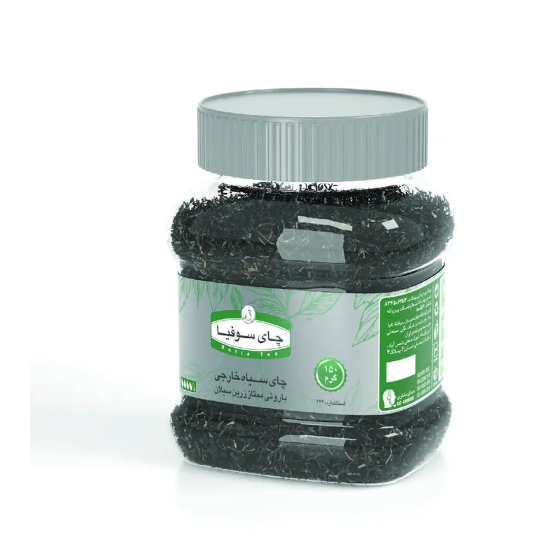 چای سیاه خارجی باروتی ممتاز زرین سیلان سوفیا سیلور 222 150 گرم