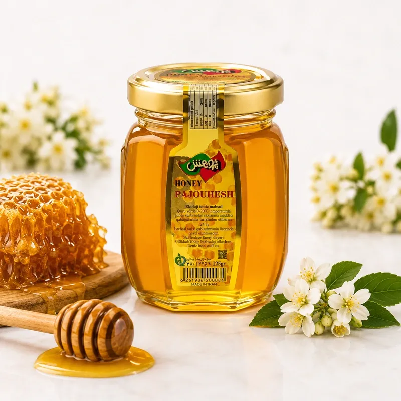 عسل بدون موم پژوهش 125 گرمی