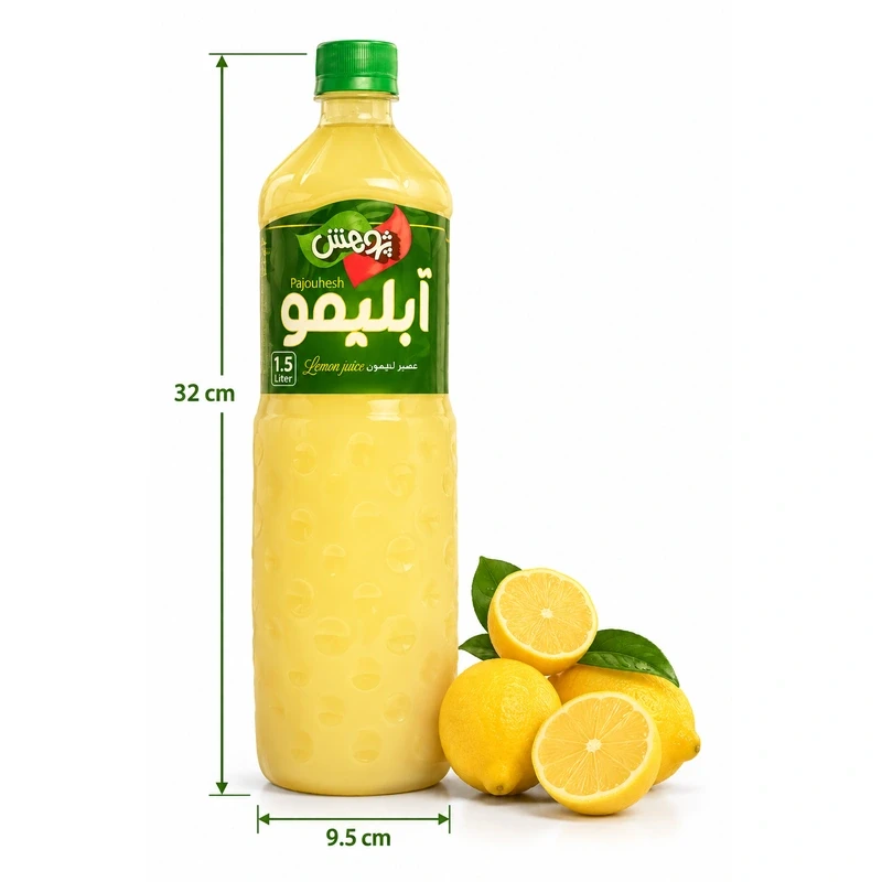 آبلیمو پژوهش بطری ۱۵۰۰ میلی‌لیتر