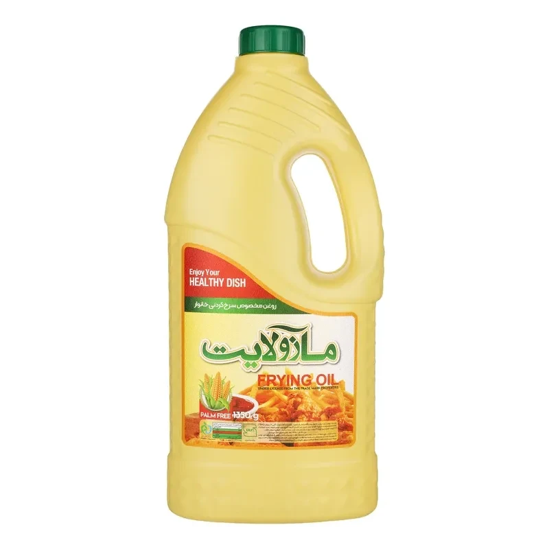 روغن ذرت سرخ‌کردنی مازولایت ۱۳۵۰ گرمی