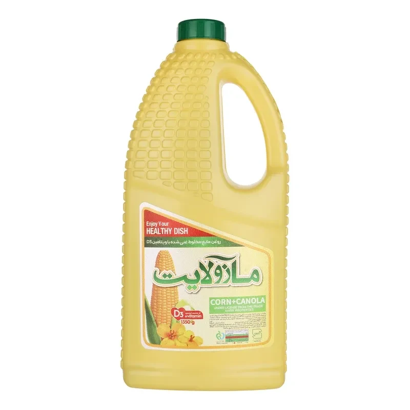 روغن ذرت پخت و پز مازولایت ۱۳۵۰ گرمی