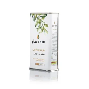 روغن زیتون تصفیه‌شده خوراکی سی سام قوطی ۵۰۰ میلی‌لیتر