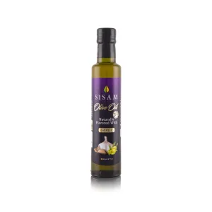 روغن زیتون خوراکی با طعم سیر سی سام ۲۲۵ گرم