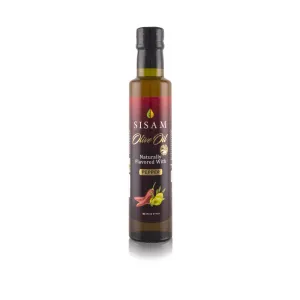 روغن زیتون خوراکی فلفلی سی سام ۲۲۵ گرم