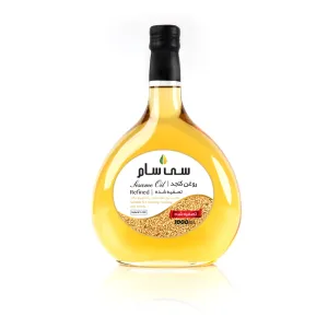 روغن کنجد تصفیه‌شده خوراکی سی سام ۱ لیتر