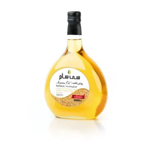 روغن کنجد تصفیه‌شده خوراکی سی سام ۱ لیتر