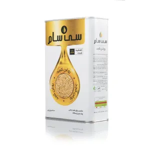 روغن کنجد تصفیه‌شده خوراکی سی سام قوطی ۳ لیتر