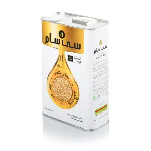 روغن کنجد تصفیه‌شده خوراکی سی سام قوطی ۳ لیتر