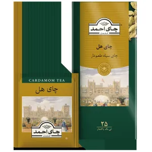 چای سیاه احمد با طعم هل تی‌بگ پاکت‌دار ۲۵ عددی
