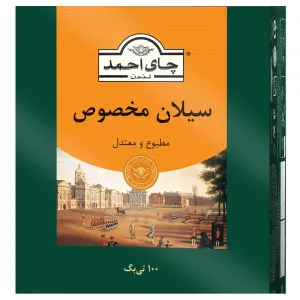 چای تی‌بگ سیلان مخصوص احمد ۱۰۰ عددی