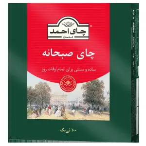 چای تی‌بگ صبحانه احمد ۱۰۰ عددی