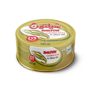 کنسرو ماهی تون در روغن زیتون شیلتون