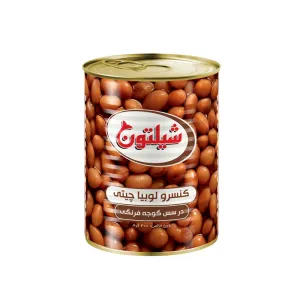 کنسرو لوبیا چیتی با سس گوجه‌فرنگی شیلتون
