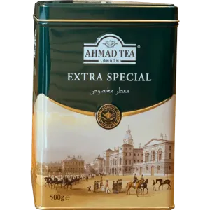 چای معطر مخصوص احمد ۵۰۰ گرمی قوطی فلزی