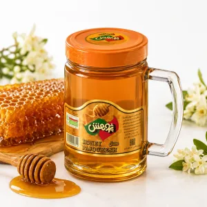 عسل بدون موم لیوانی پژوهش 500 گرمی