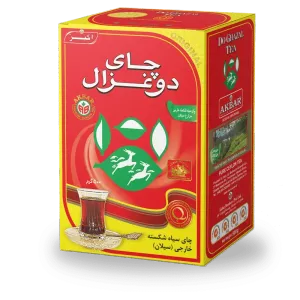 چای سیاه شکسته خارجی دوغزال وزن ۵۰۰ گرم