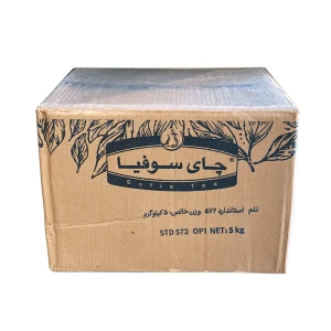 چای فله شکسته زرین استاندارد ۷۰۱ سوفیا کارتن ۵ کیلوگرمی