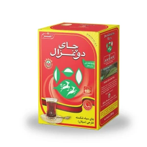 چای سیلان شکسته ساده دو غزال ۲۵۰ گرمی