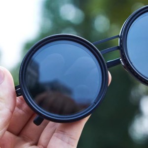 عینک آفتابی چرخشی گرد قابل تنظیم تیرگی ND9