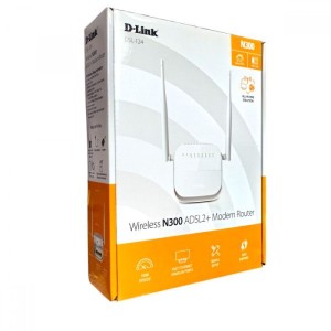 مودم روتر ADSL2 Plus بی سیم N300 دی-لینک مدل DSL-124 New
