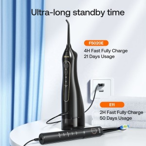 ست مسواک برقی و واترجت bitvae E11+F5020E ( اصل )