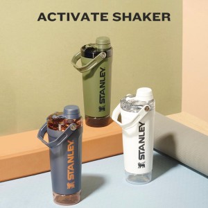 شیکر استنلی ۵۹۰ میلی لیتر مخزن دار مدل  Stanley Activate Shaker Bottle