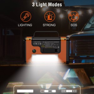 جامپ استارتر و پمپ باد هشت کاره مدل A28