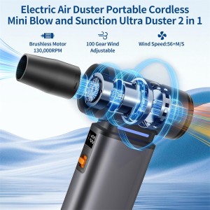 جت فن قدرتمند و شارژی چند کاره مدل Multi-Function Violent Fan F1