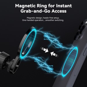 پایه نگهدارنده مغناطیسی 360 درجه موبایل تلسین مدل P3-DS-02