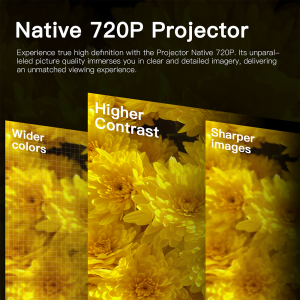 گیم ویدئو پروژکتور هوشمند مدل S40 Max